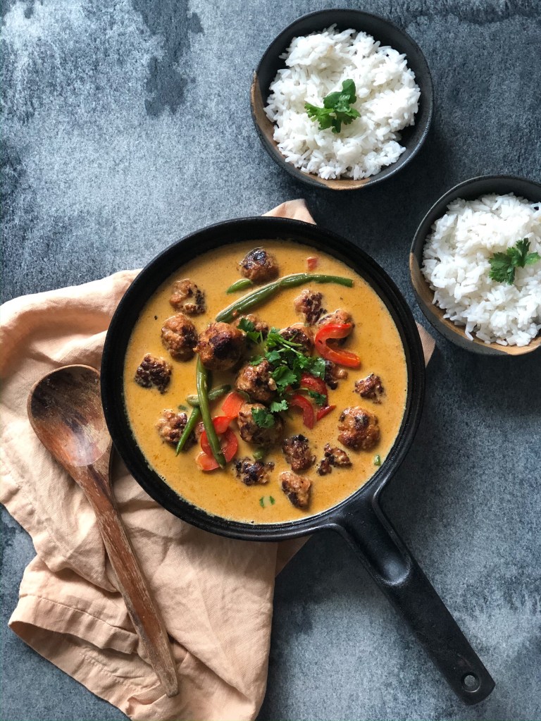 Nopea punainen curry