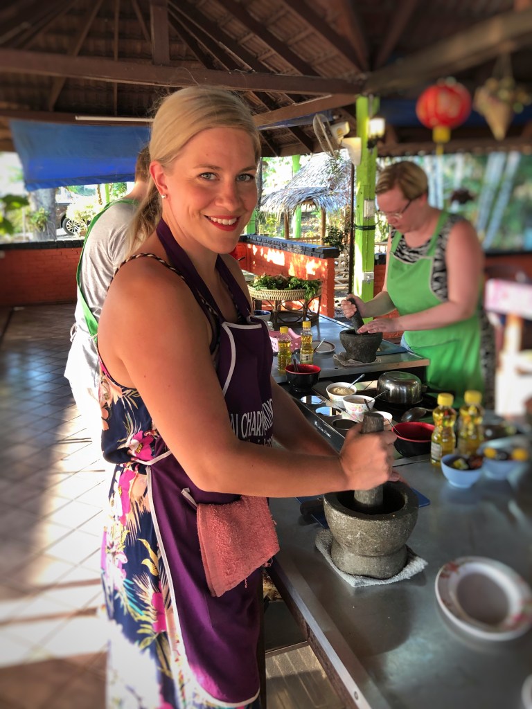 Thaimaalainen ruokakurssi